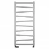 Crosswater Wedge Towel Rail - 500 x 1096mm - Soft White Matte -Radiators Shop WD50X109SW P