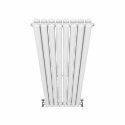 Metro Vertical Radiator - White - Double Panel (1800mm High) 11 Metro Vertical Radiator - White - Double Panel (1800mm High) -Radiators Shop WVT18 detail3 460