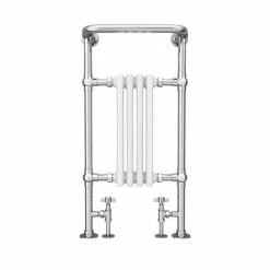 Traditional Mayfair Heated Towel Rail with Pair of Angled Crosshead Radiator Valves 11 Traditional Mayfair Heated Towel Rail with Pair of Angled Crosshead Radiator Valves -Radiators Shop X504 KES nw d3 460