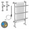 Yale Traditional Wall Hung Towel Rail Radiator (inc. Valves + Electric Heating Kit) -Radiators Shop Yale Traditional Wall Hung Towel Rail Radiator Inc Valves p